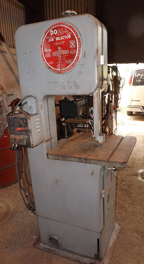 16" DoALL ... BLADE WELDER